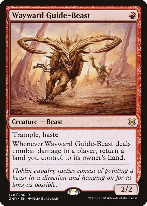 Wayward Guide-Beast · Zendikar Rising 176/407
