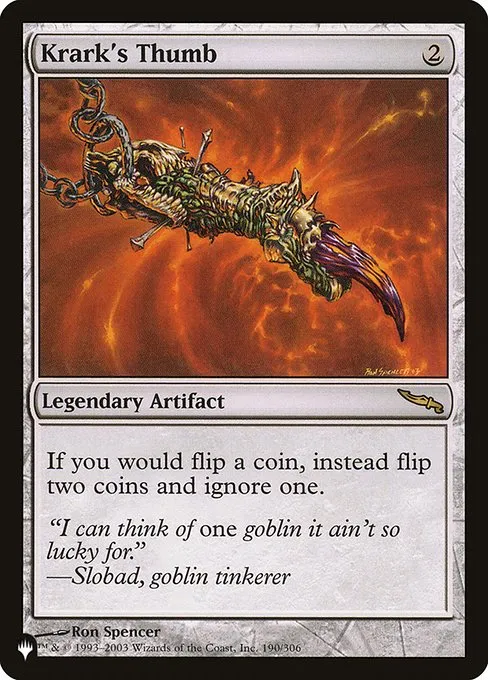Krark's Thumb · The List MRD-190/5050