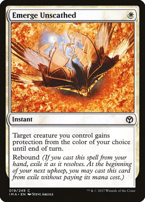 Emerge Unscathed · Iconic Masters 19/249