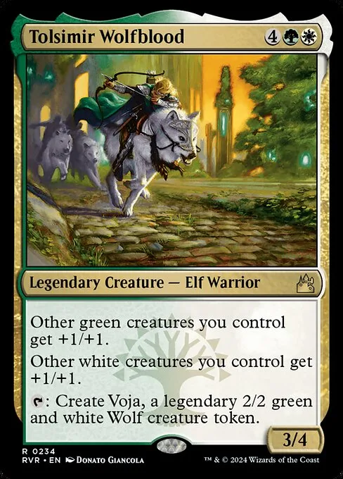 Tolsimir Wolfblood · Ravnica Remastered 234/531