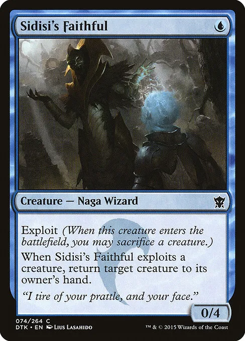 Sidisi's Faithful · Dragons of Tarkir 74/264