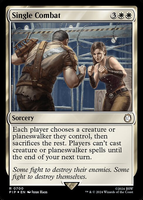Single Combat · Fallout 700/1068