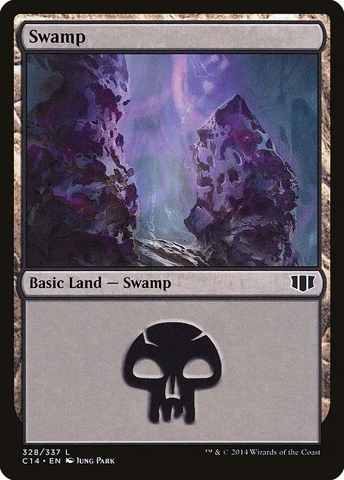 Swamp · Commander 2014 328/337