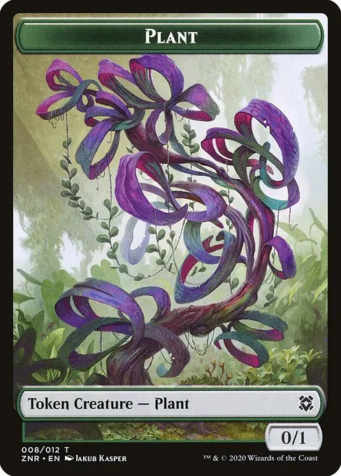 Plant · Zendikar Rising Tokens 8/12