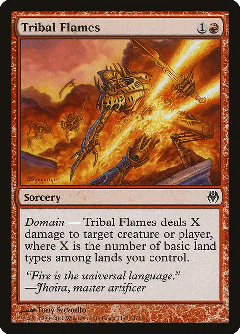 Tribal Flames · Duel Decks: Phyrexia vs. the Coalition 51/71