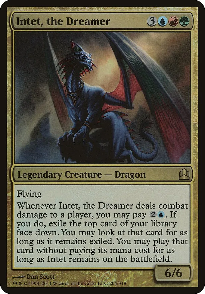 Intet, the Dreamer · Commander 2011 Oversized 204/15