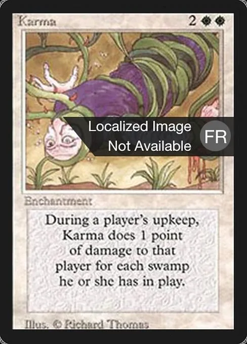 Karma · Foreign Black Border 26/307