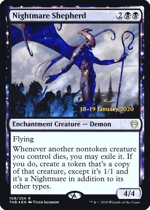 Nightmare Shepherd · Theros Beyond Death Promos 108s/137