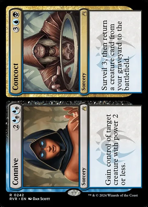 Connive // Concoct · Ravnica Remastered 242/531