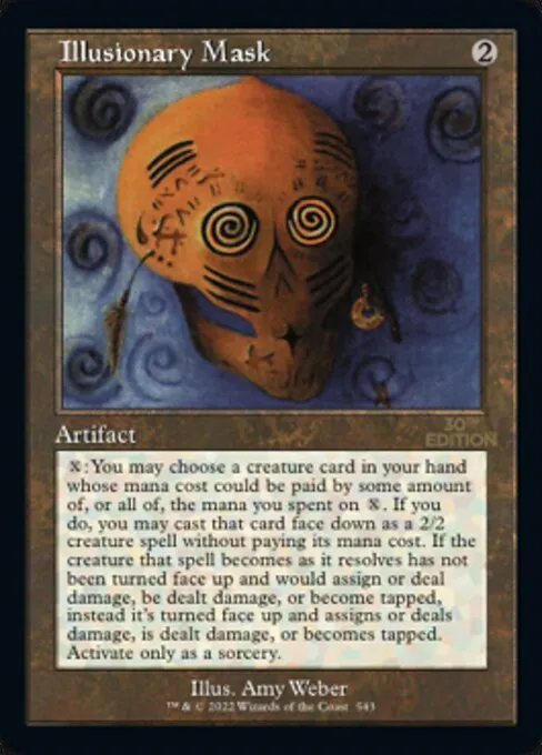 Illusionary Mask · 30th Anniversary Edition 543/594
