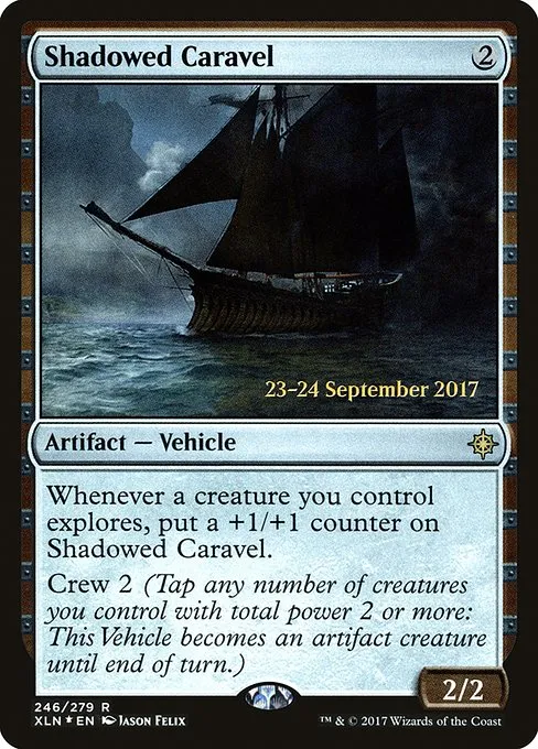 Shadowed Caravel · Ixalan Promos 246s/120