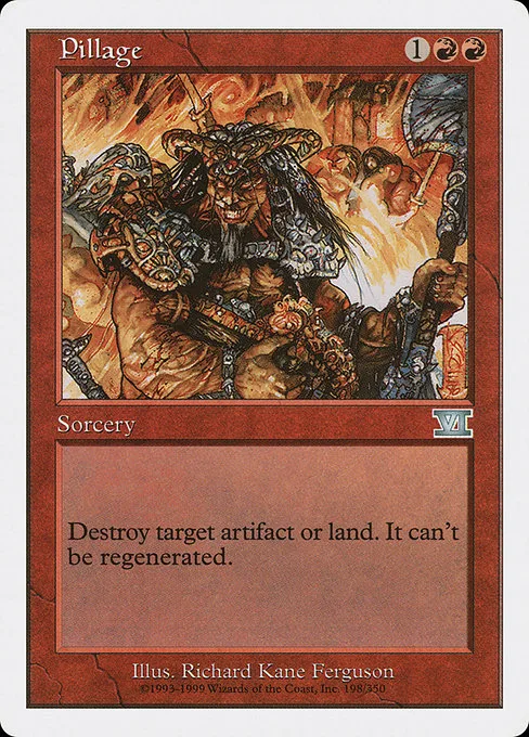 Pillage · Classic Sixth Edition 198/351