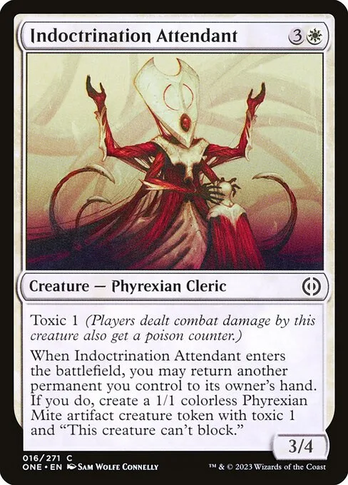 Indoctrination Attendant · Phyrexia: All Will Be One 16/479