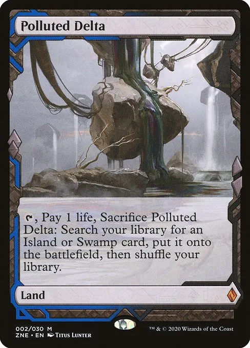 Polluted Delta · Zendikar Rising Expeditions 2/30