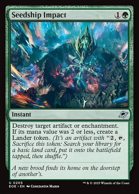 Seedship Impact · Edge of Eternities 205/400