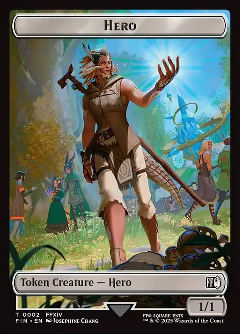 Hero · Final Fantasy Tokens 2/37