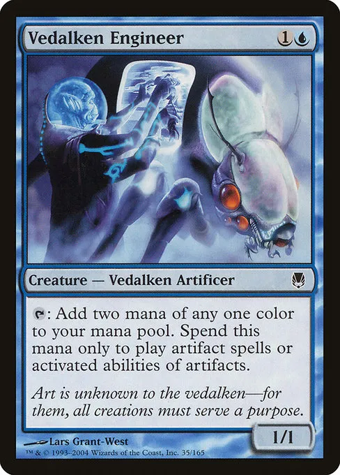 Vedalken Engineer · Darksteel 35/165