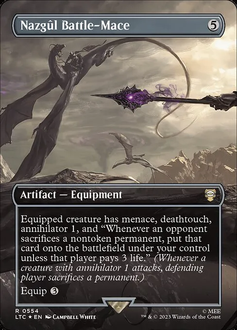 Nazgûl Battle-Mace · Tales of Middle-earth Commander 554/591