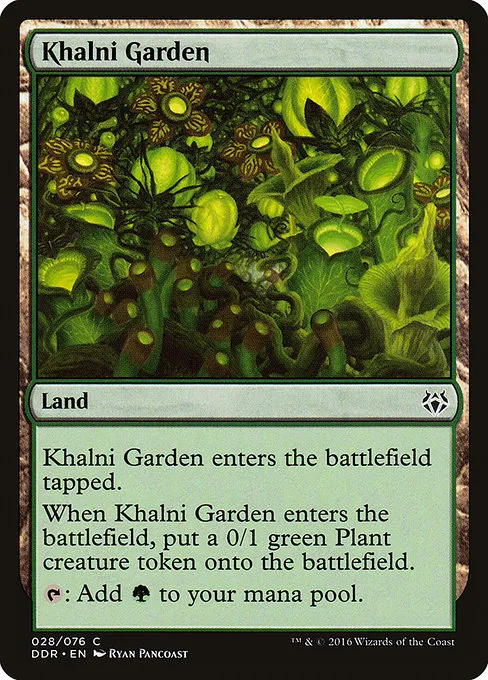Khalni Garden · Duel Decks: Nissa vs. Ob Nixilis 28/76