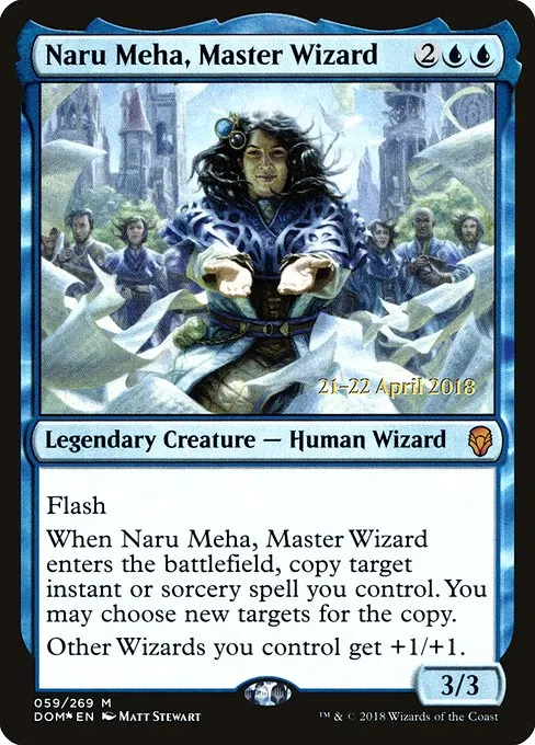 Naru Meha, Master Wizard · Dominaria Promos 59s/118