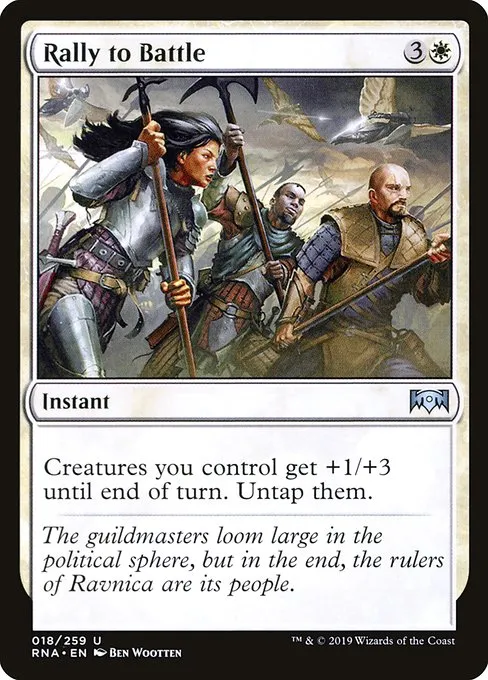 Rally to Battle · Ravnica Allegiance 18/273