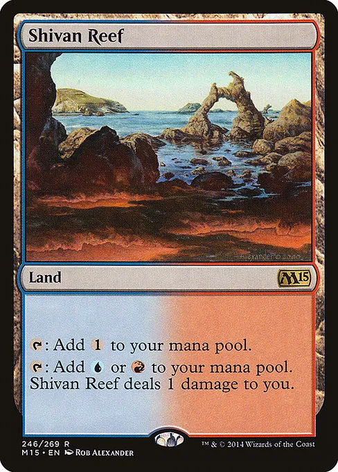 Shivan Reef · Magic 2015 246/284