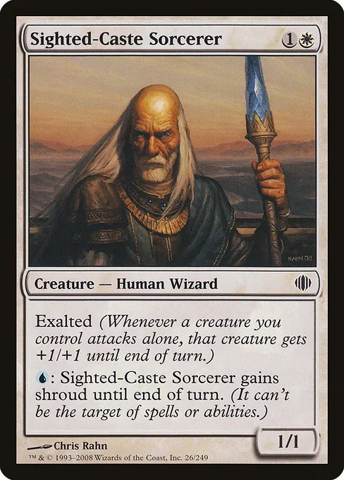 Sighted-Caste Sorcerer · Shards of Alara 26/250