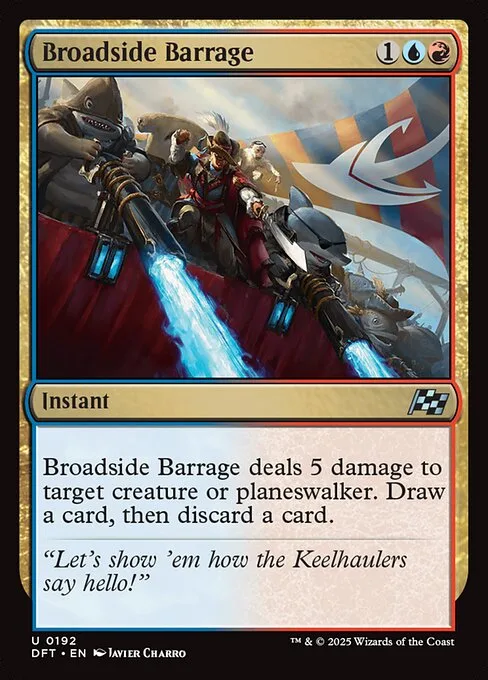 Broadside Barrage · Aetherdrift 192/553