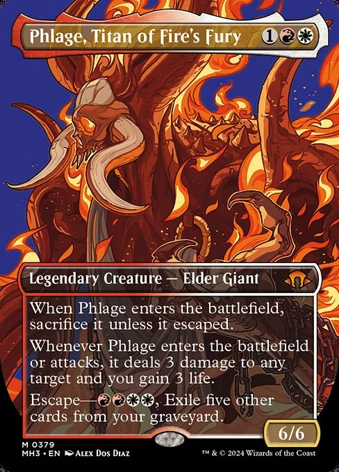 Phlage, Titan of Fire's Fury · Modern Horizons 3 379/528