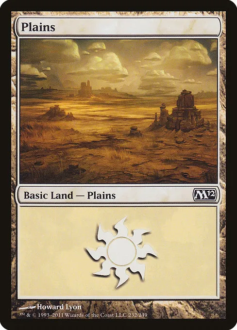 Plains · Magic 2012 232/249