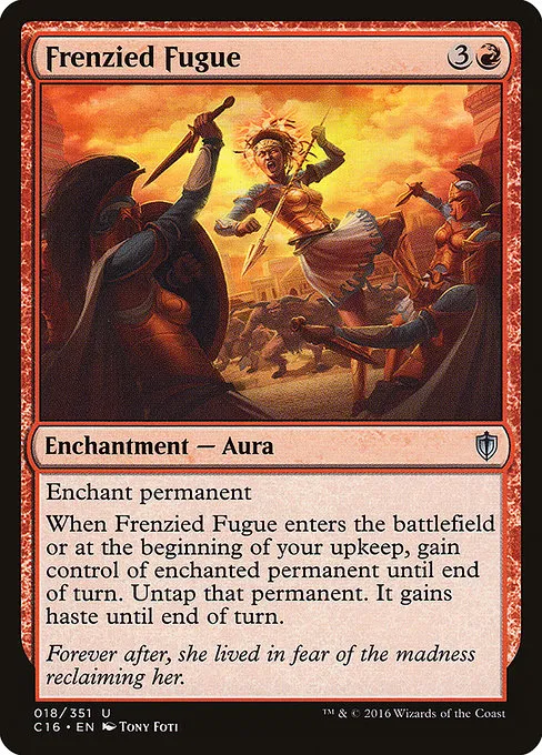 Frenzied Fugue · Commander 2016 18/351
