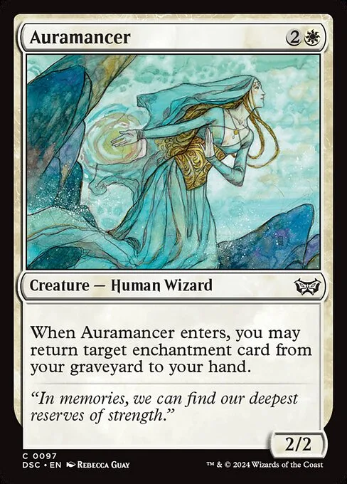 Auramancer · Duskmourn: House of Horror Commander 97/373