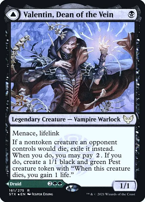 Valentin, Dean of the Vein // Lisette, Dean of the Root · Strixhaven: School of Mages Promos 161s/164