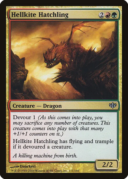 Hellkite Hatchling · Conflux 111/145