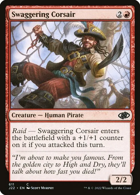 Swaggering Corsair · Jumpstart 2022 611/835
