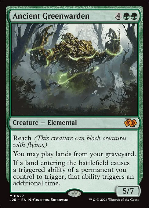 Ancient Greenwarden · Foundations Jumpstart 627/779
