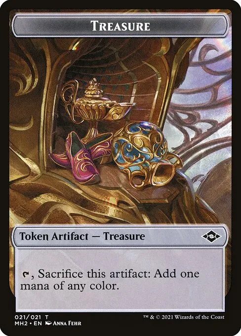 Treasure · Modern Horizons 2 Tokens 21/21