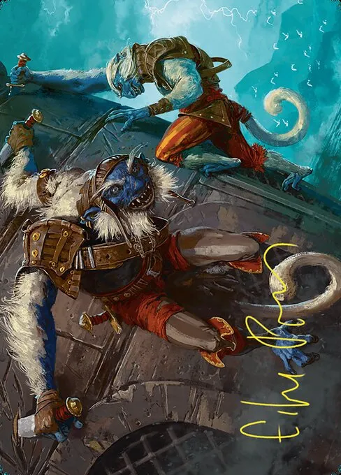 Goblin Boarders // Goblin Boarders · Foundations Art Series 11/55