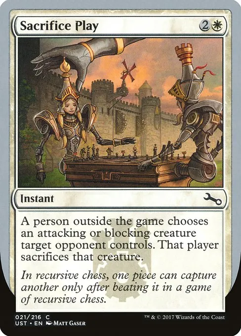Sacrifice Play · Unstable 21/268