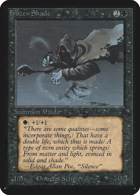 Frozen Shade · Limited Edition Alpha 109/295