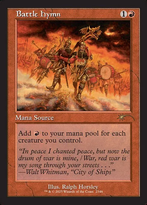 Battle Hymn · Secret Lair Drop 2346/2547