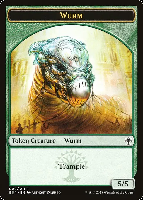 Wurm // Saproling · GRN Guild Kit Tokens 9/10