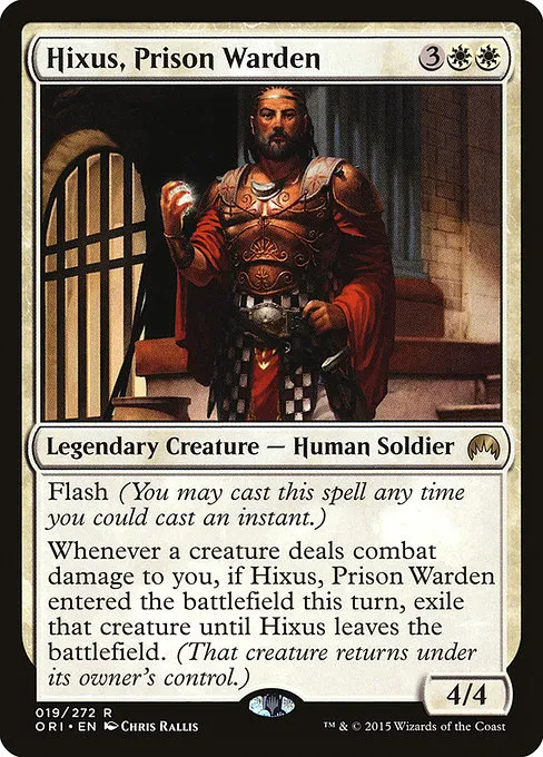 Hixus, Prison Warden · Magic Origins 19/288