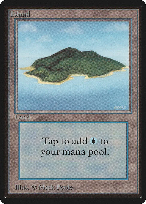 Island · Limited Edition Beta 292/302