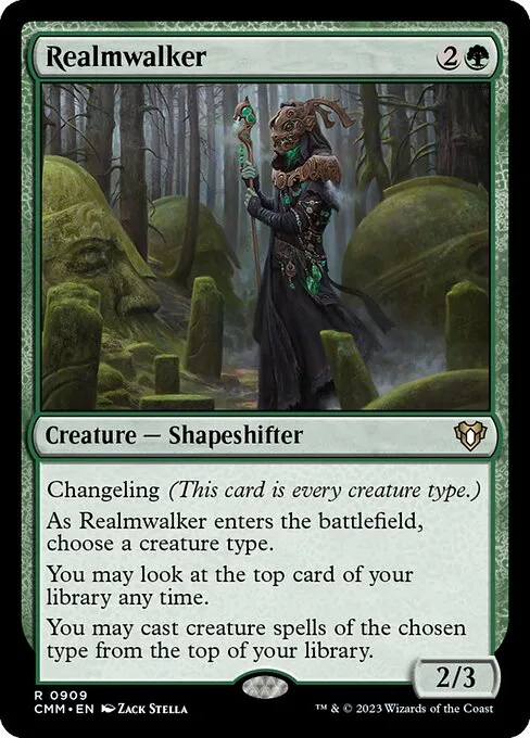 Realmwalker · Commander Masters 909/1067