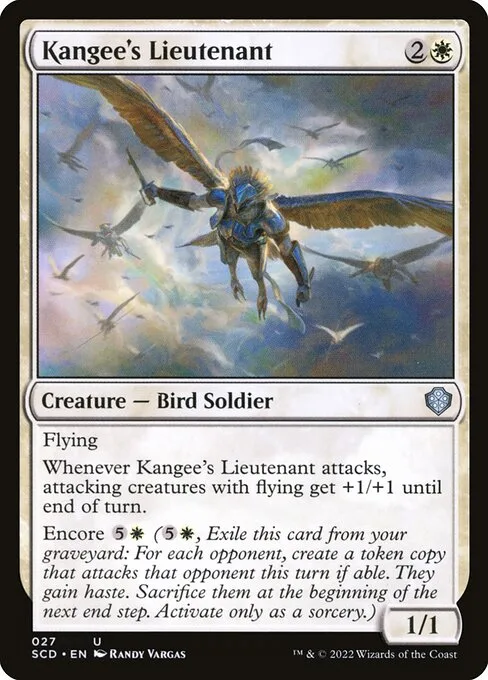 Kangee's Lieutenant · Starter Commander Decks 27/352