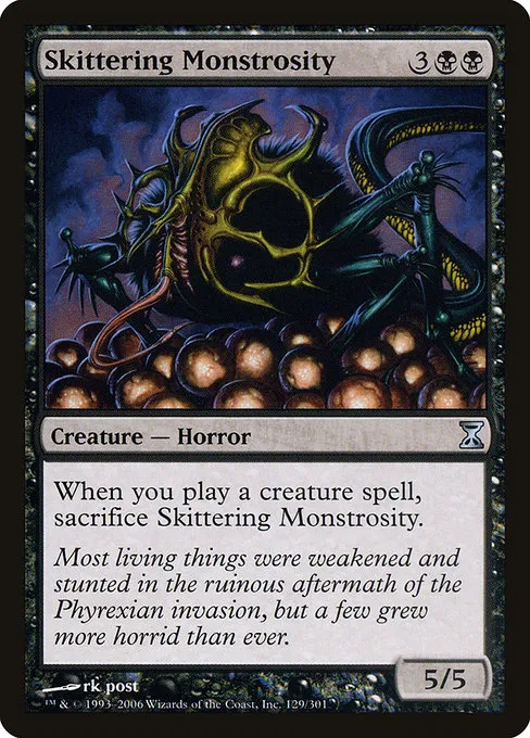 Skittering Monstrosity · Time Spiral 129/301
