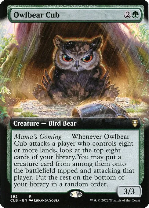Owlbear Cub · Commander Legends: Battle for Baldur's Gate 592/936