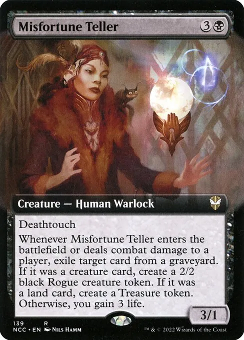 Misfortune Teller · New Capenna Commander 139/447