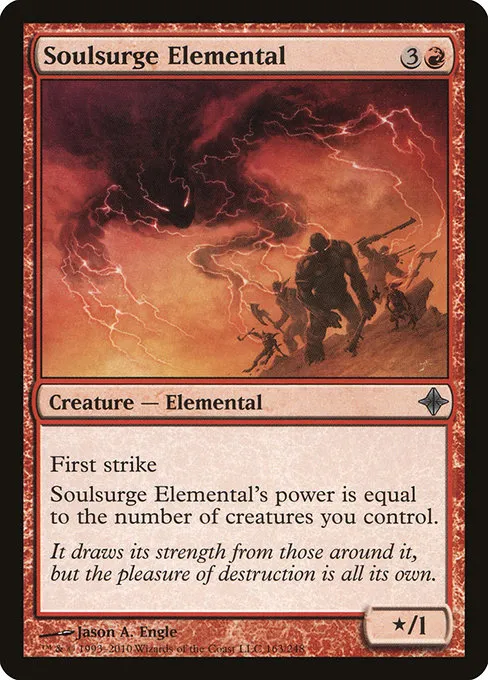 Soulsurge Elemental · Rise of the Eldrazi 163/248